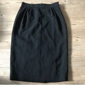 Moschino Cheap and Chic Black Pencil Career Skirt